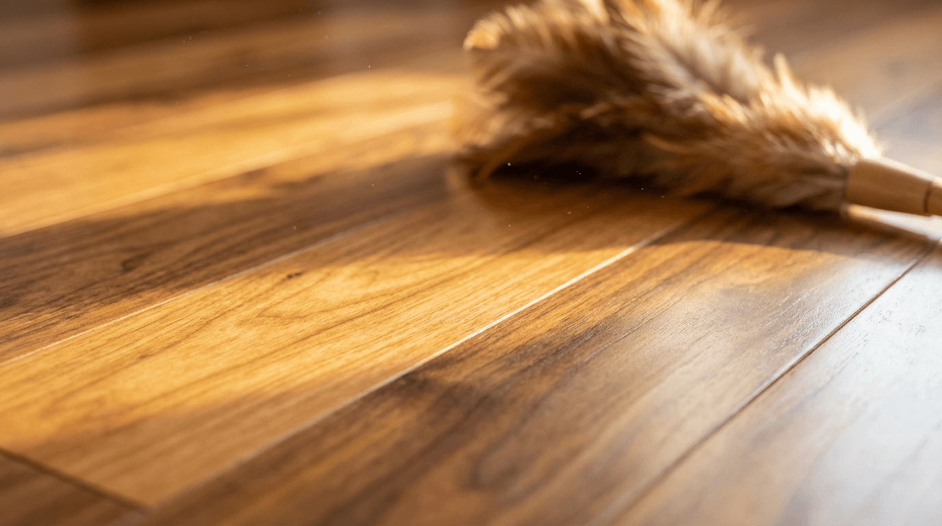 Floor cleaning and polishing service